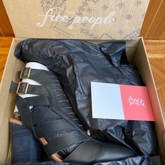 Free People Hayes Leather Bootie - Picture 2 of 6